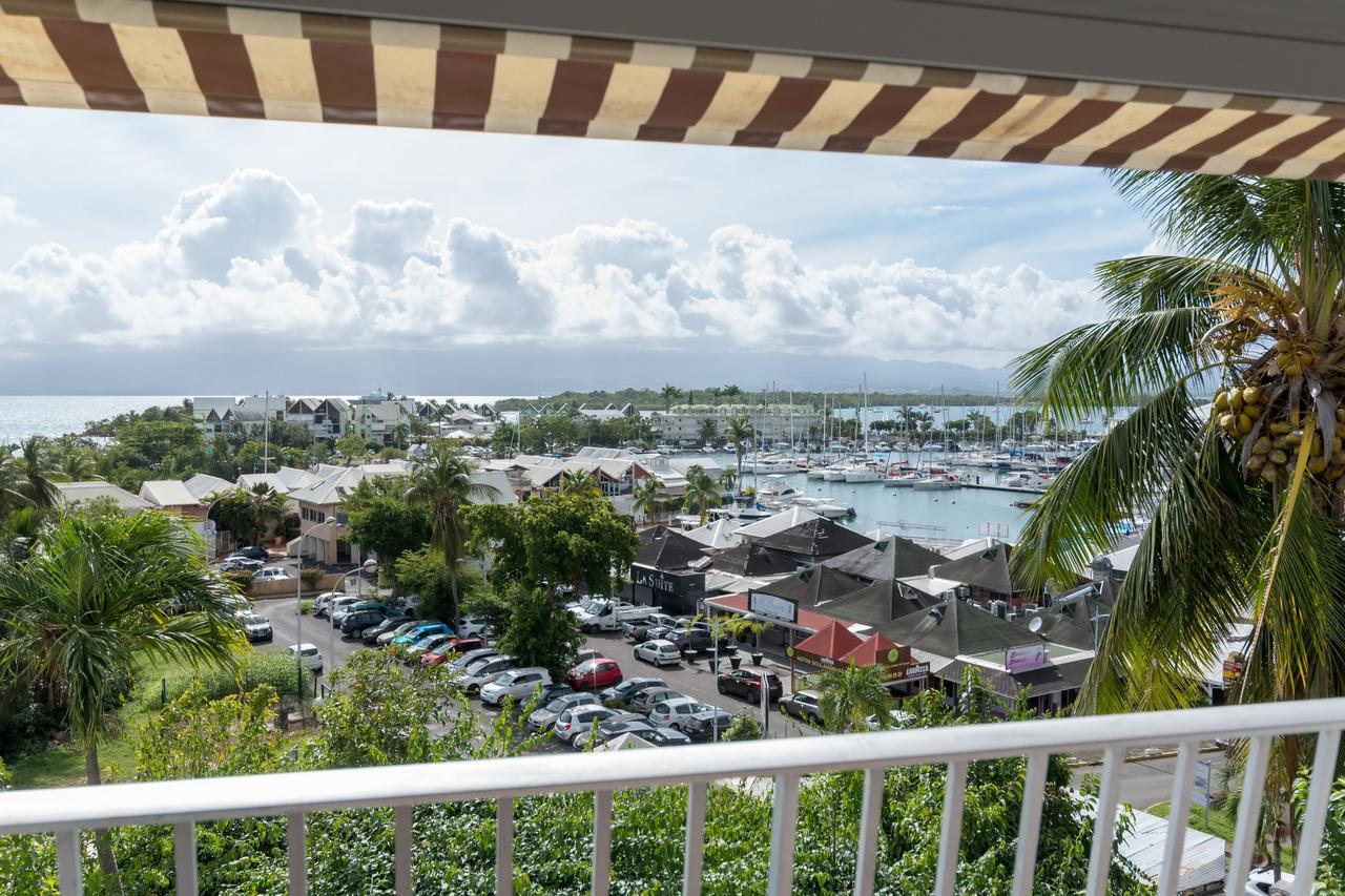 Superbe Studio En Duplex, Vue Sur Mer Et Piscine Le Gosier  Exterior foto